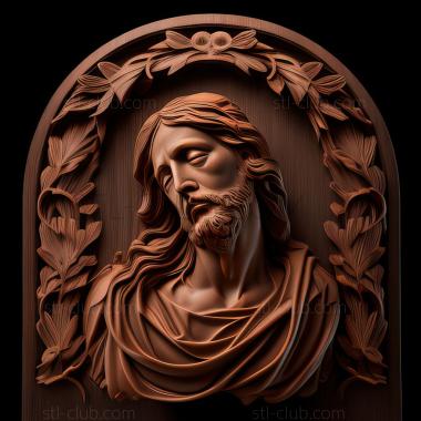 3D model st jesus (STL)